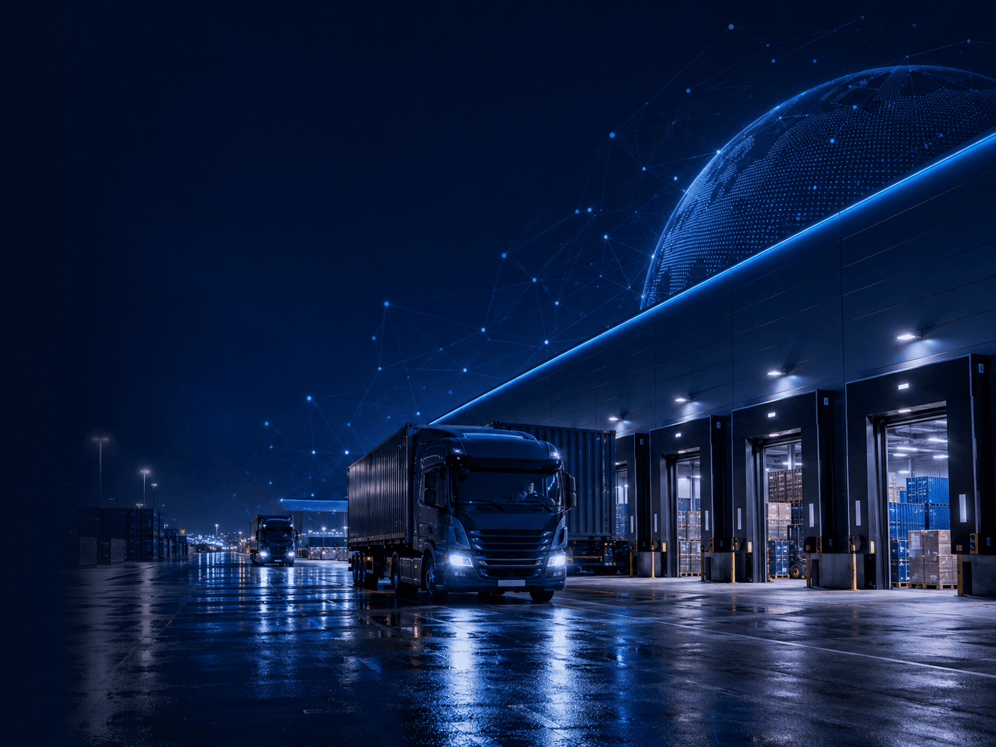 Connected warehouse and global logistics operations